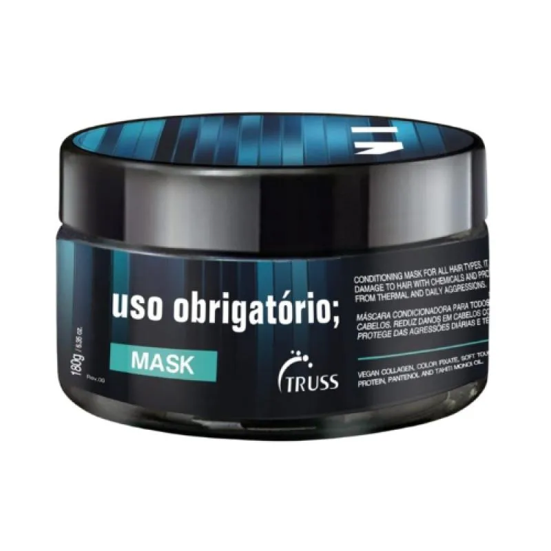 TRUSS - USO OBRIGATORIO TRADICIONAL - MASCARA CAPILAR 180 G