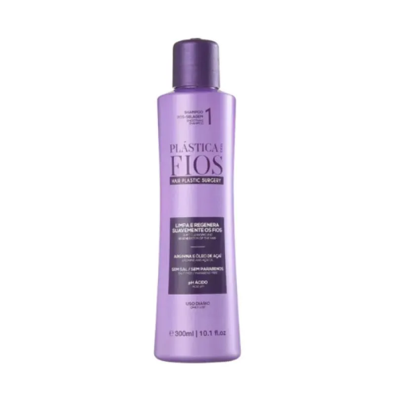 CADIVEU - PLASTICA DOS FIOS - SHAMPOO POS SELAGEM 300 ML