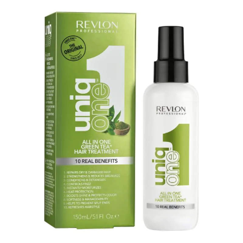 REVLON - UNIQ ONE - ALL IN ONE TREATMENT GRENN TEA 150 ML