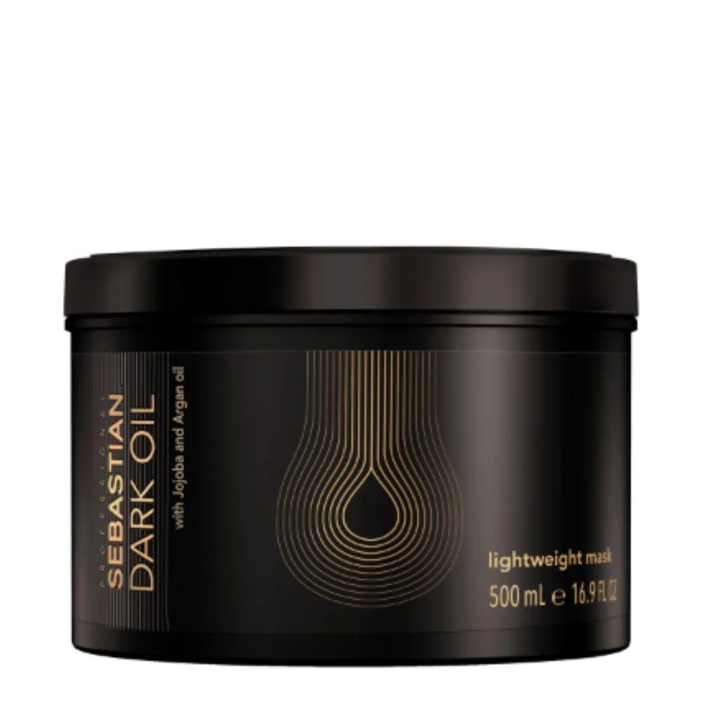 SEBASTIAN - DARK OIL - MáSCARA 500 ML NOVA FóRMULA
