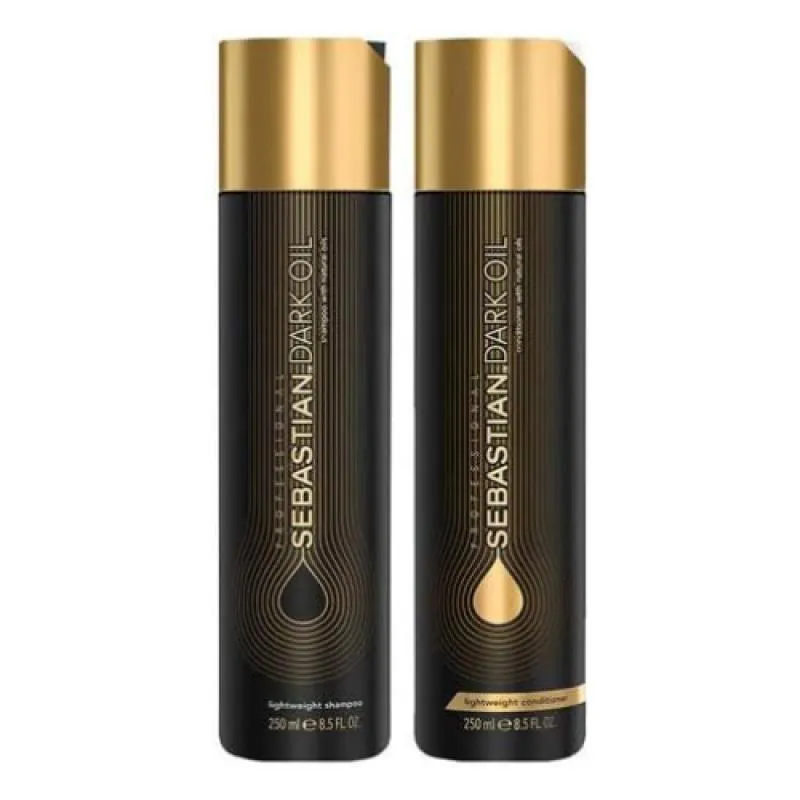 SEBASTIAN - DARK OIL - SHAMPOO 250 ML + CONDICIONADOR 250 ML