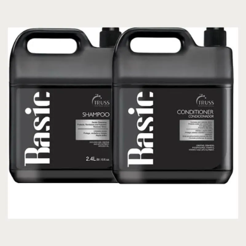 TRUSS - BASIC - KIT SHAMPOO E CONDICIONADOR 2,4L