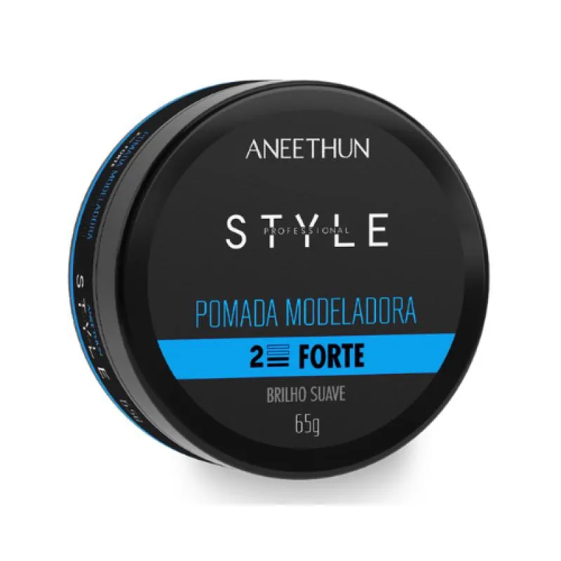 ANEETHUN - STYLE PROFISSIONAL - POMADA MODELADORA FORTE 65 G