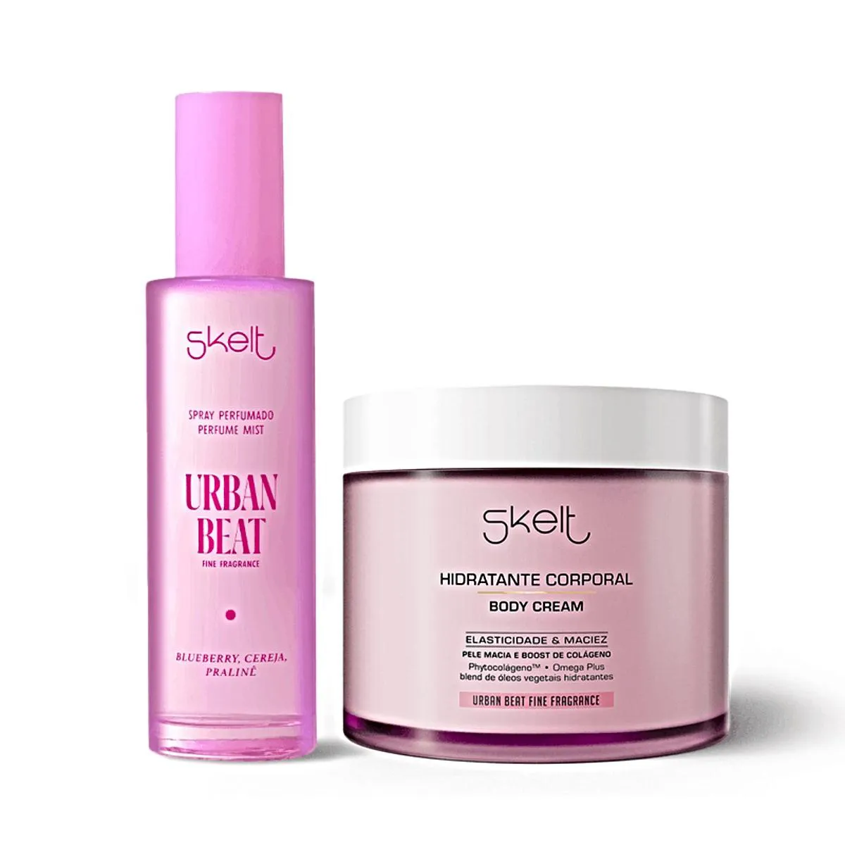 KIT SKELT URBAN BEAT HIDRATANTE CORPORAL+ SPRAY PERFUMADO