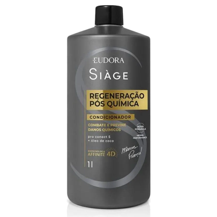CONDICIONADOR SIàGE REGENERAçãO PóS QUíMICA 1 LITRO - EUDORA