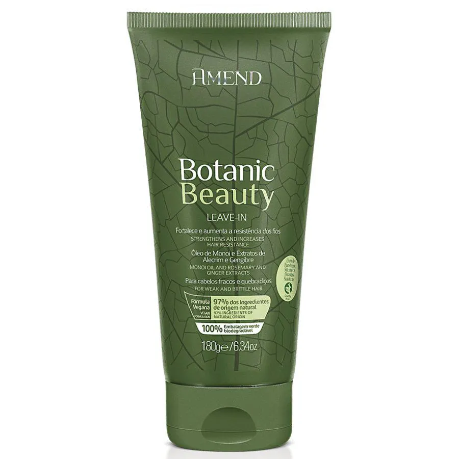 LEAVE-IN AMEND BOTANIC BEAUTY ÓLEO DE MONóI 180G &#039