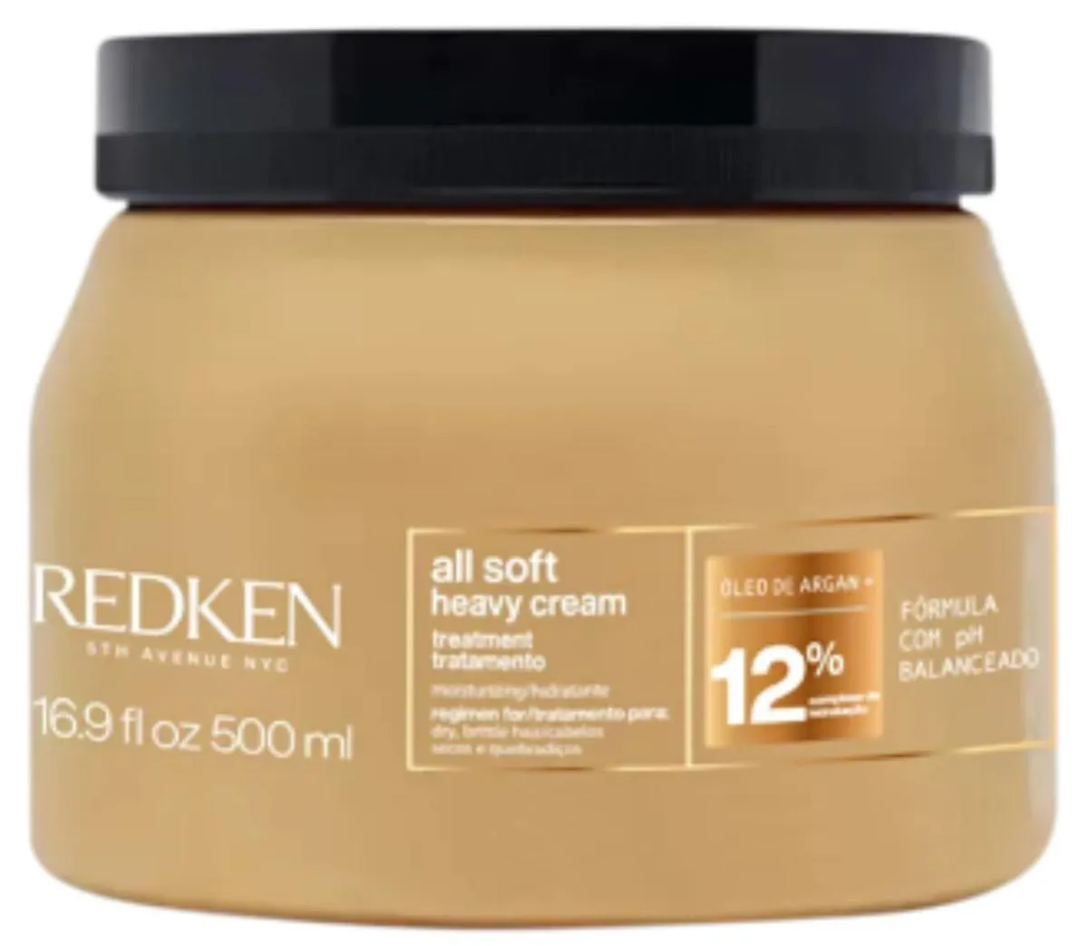 REDKEN ALL SOFT HEAVY CREAM - MáSCARA 500MLS