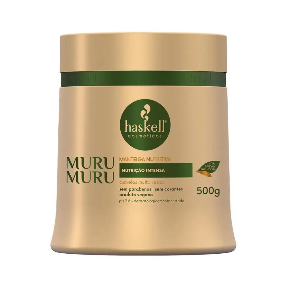 MASCARA CAPILAR HASKELL 500G - MURUMURU - NUTRIÇÃO