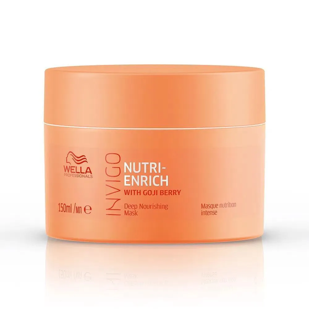 MASCARA CAPILAR WELLA INVIGO 150ML - NUTRI ENRICH - GOJI BERRY