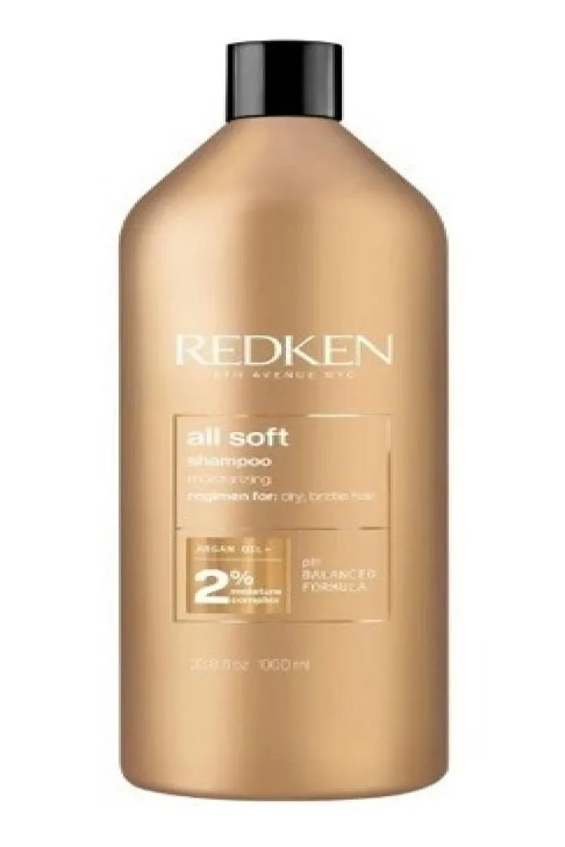REDKEN ALL SOFT- SHAMPOO 1000MLS