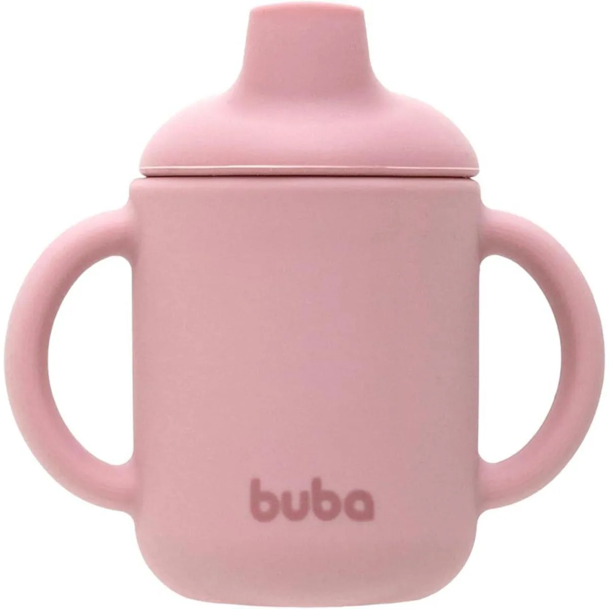 COPO INFANTIL TRANSIçãO EM SILICONE COM ALçA 120ML BEBê BUBA Verde