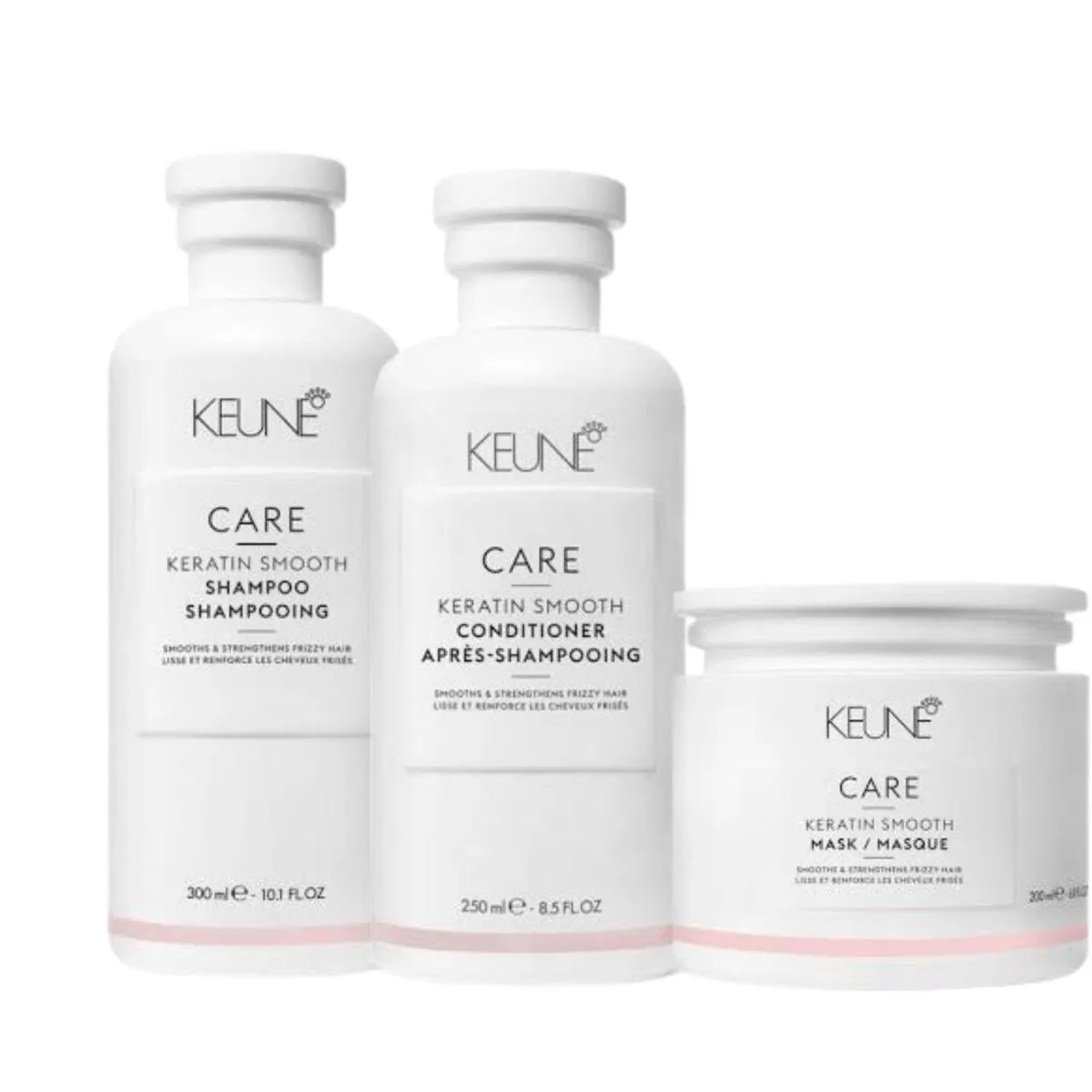 KIT KEUNE CARE KERATIN SMOOTH RECONSTRUçãO PROFUNDA (3 PRODUTOS)