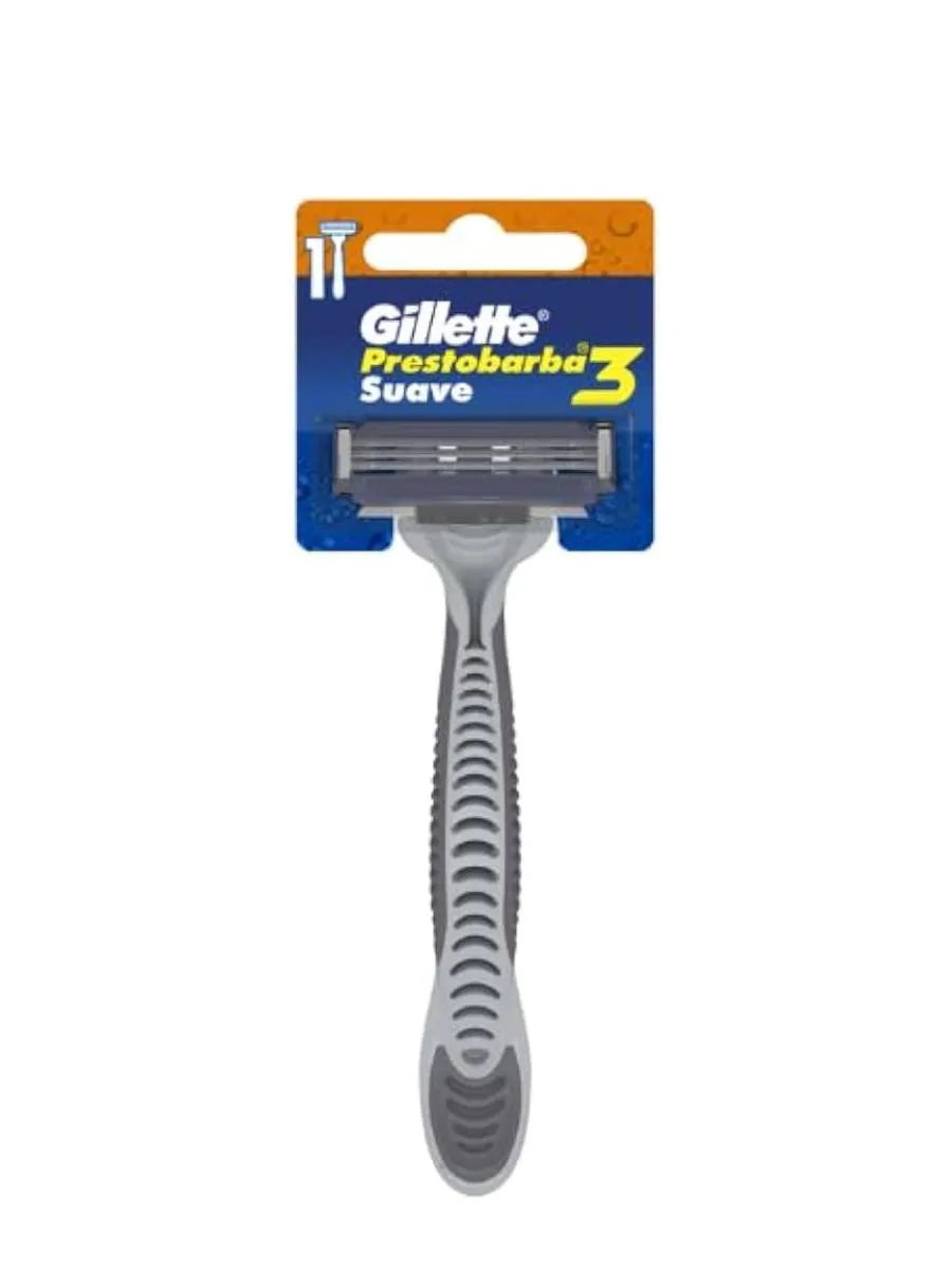 APARELHO DE BARBEAR GILLETTE PRESTOBARBA SUAVE