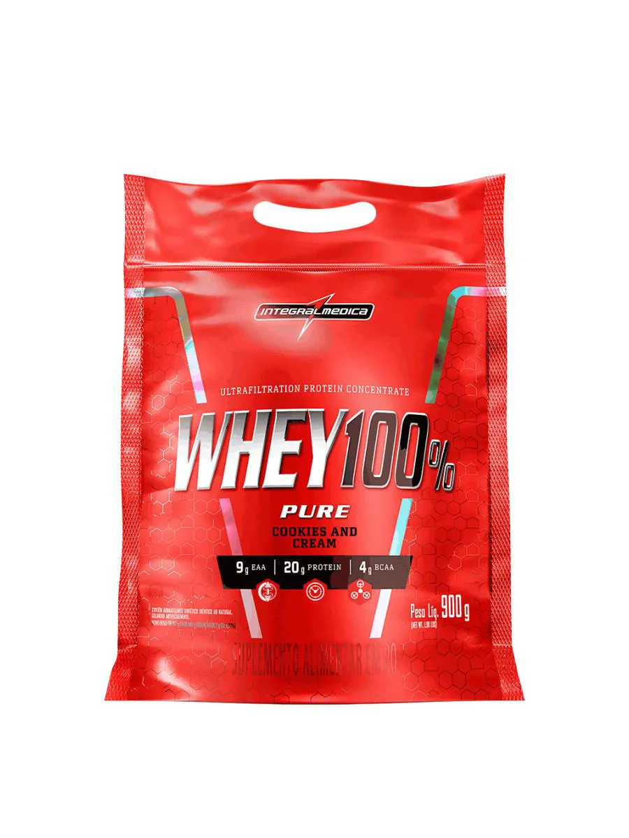 WHEY PROTEIN REFIL CONCENTRADO POUCH 900G