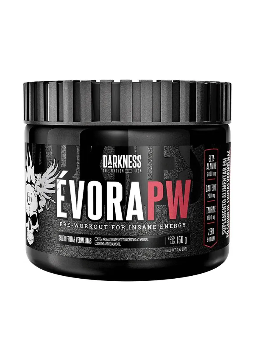 PRé-TREINO ÉVORA PW FRUTAS VERMELHAR 150G DARKNESS
