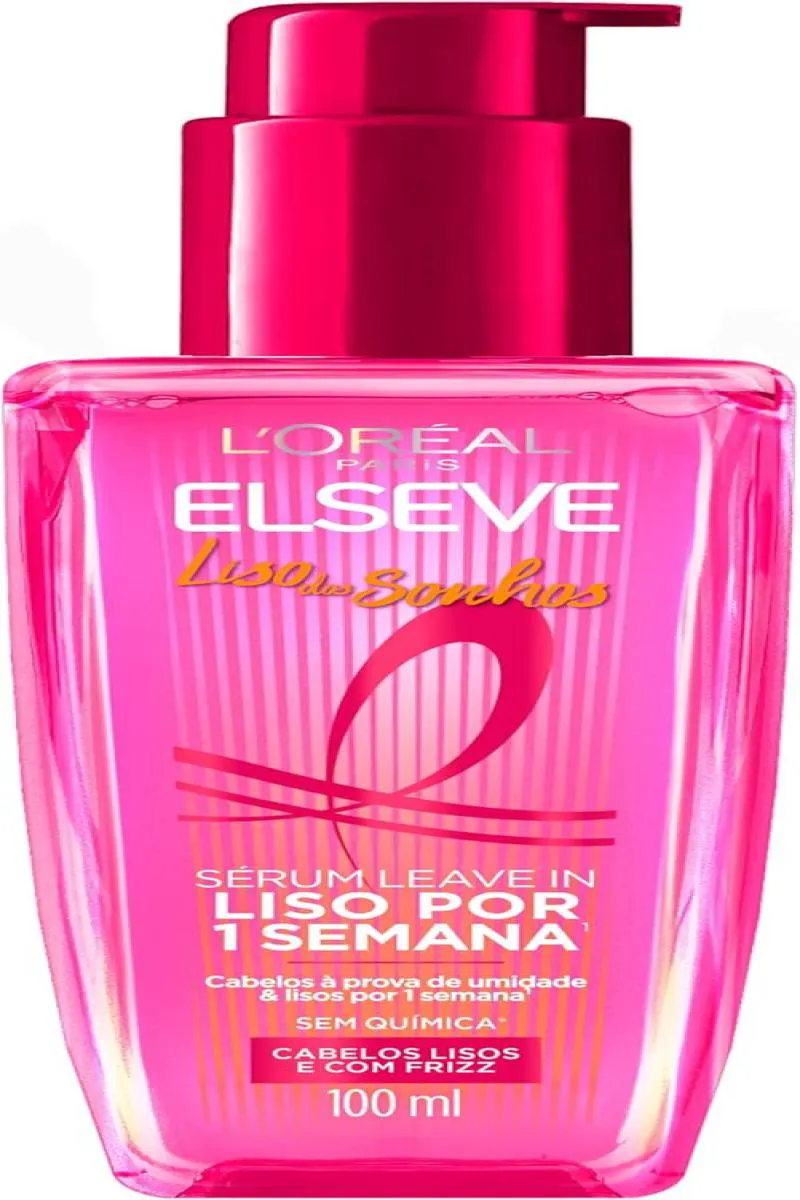 SéRUM LEAVE-IN ELSEVE LISO DOS SONHOS 100ML