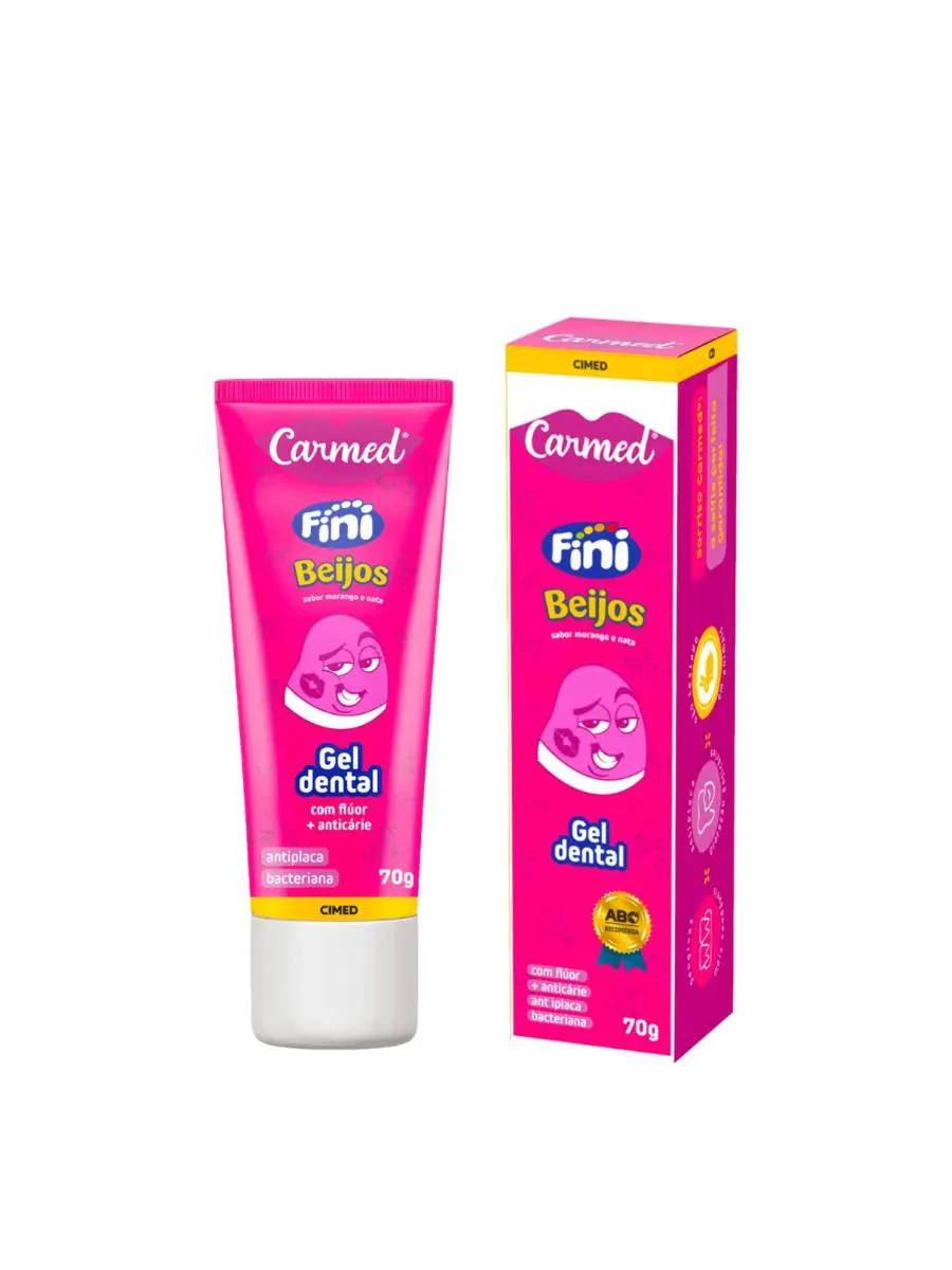 GEL DENTAL CARMED FINI 70GR BEIJOS