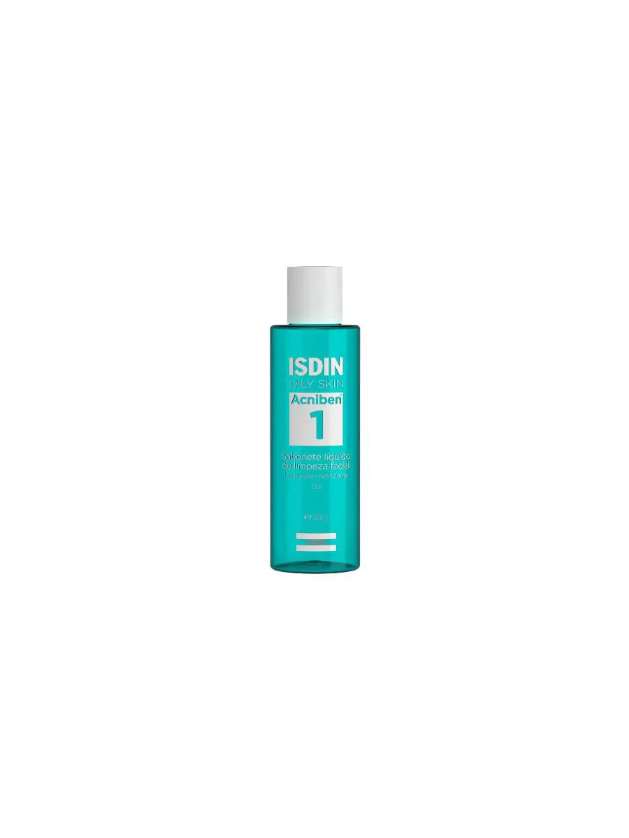 GEL DE LIMPEZA FACIAL ISDIN OILY SKIN ACNIBEN 1 208G