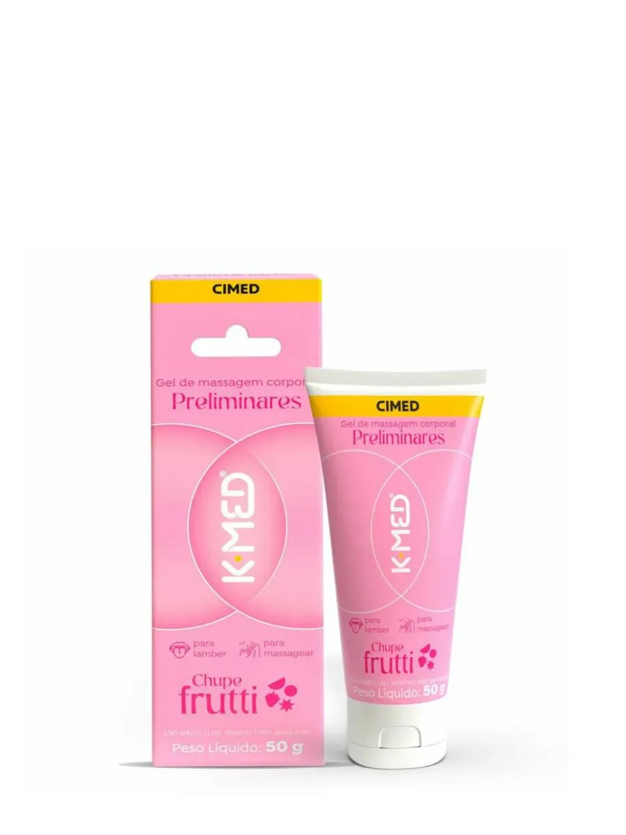 LUBRIFICANTE K-MED PRELIMINARES CHUPE FRUTTI 50G