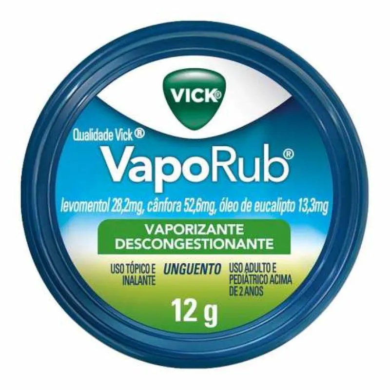 POMADA VICK VAPORUB 12G