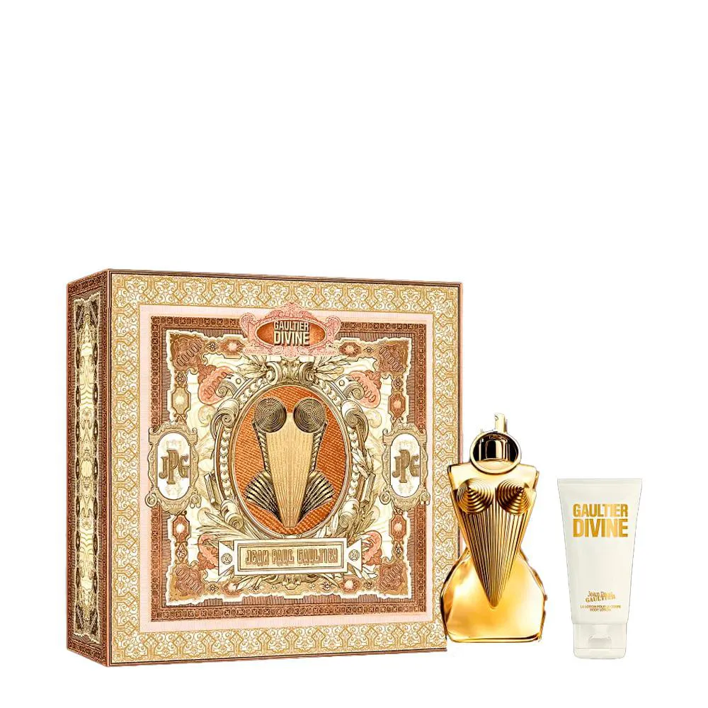 KIT JEAN PAUL GAULTIER DIVINE EAU DE PARFUM  - PERFUME FEMININO  50ML + BODY LOTION 75ML