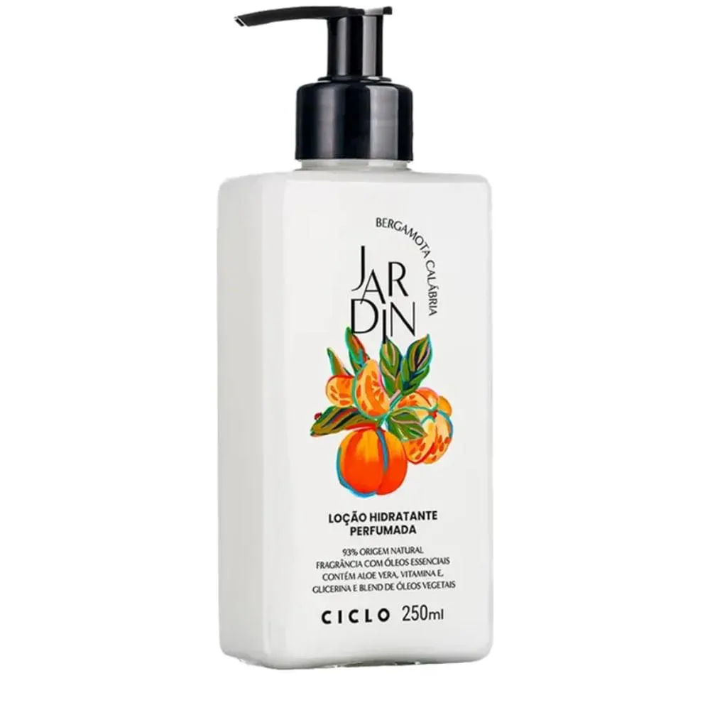 CICLO JARDIN BERGAMOTA CALáBRIA - LOçãO HIDRATANTE 250ml