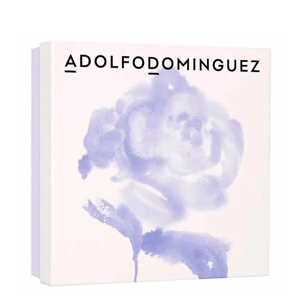 KIT ADOLFO DOMINGUEZ AGUA FRESCA  EAU DE TOILETTE - PERFUME FEMININO 120ML + TRAVEL-SIZE 10ML + BODY LOTION 75ML
