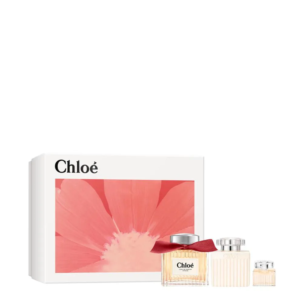 KIT CHLOé L&#039EAU DE PARFUM INTENSE FEMININO - EDP 100ML + BL 100ML + MINIATURA