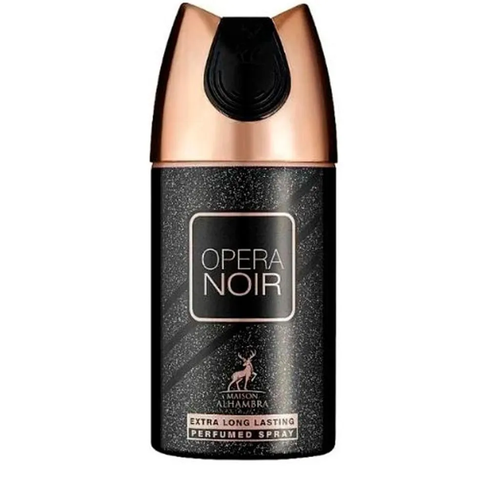 MAISON ALHAMBRA OPERA NOIR - DESODORANTE SPRAY FEMININO 250ML