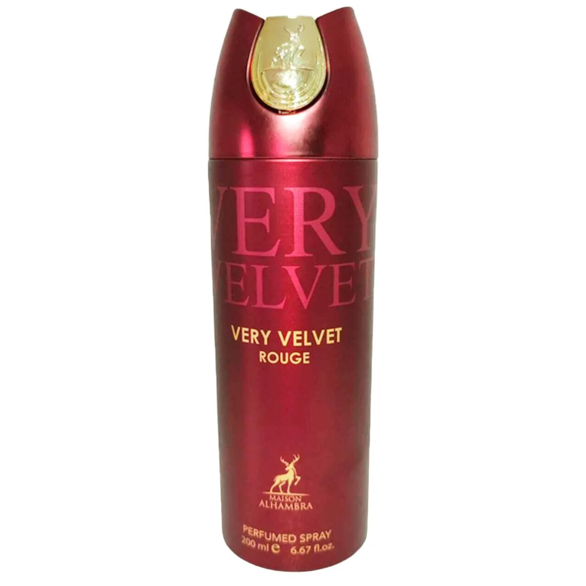 MAISON ALHAMBRA VERY VELVET ROUGE - DESODORANTE SPRAY 200ML