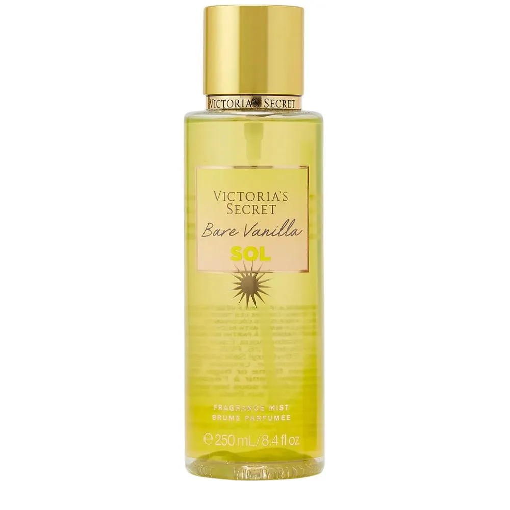 VICTORIA&#039S SECRET BARE VANILLA SOL - BODY SPLASH 250ml