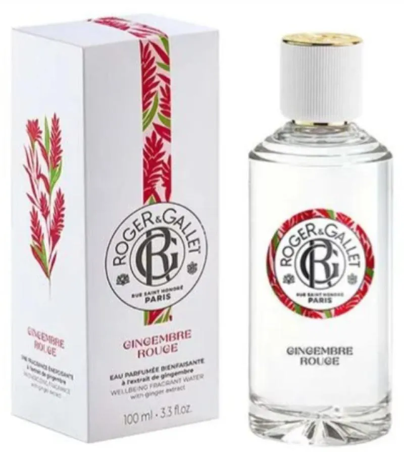 ROGER&GALLET GINGEMBRE ROUGE EAU PARFUMéE 100ML