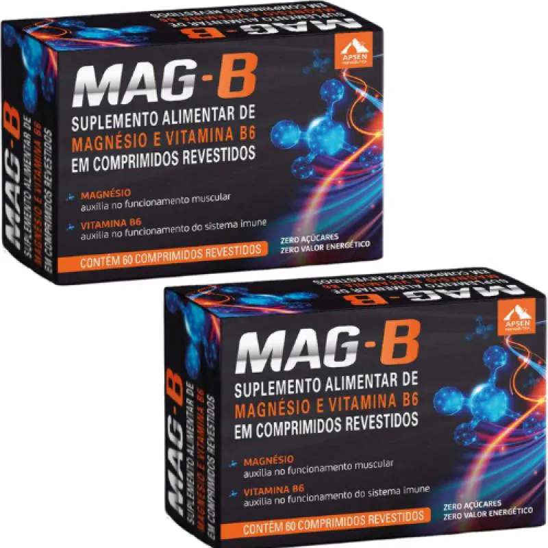 MAG B - MAGNéSIO + VIT B6 KIT C/02CX  C/60