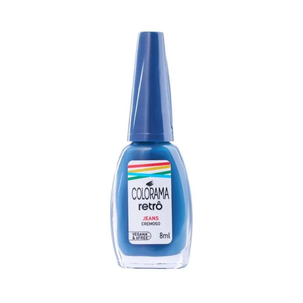 ESMALTE COLORAMA RETRô JEANS NU