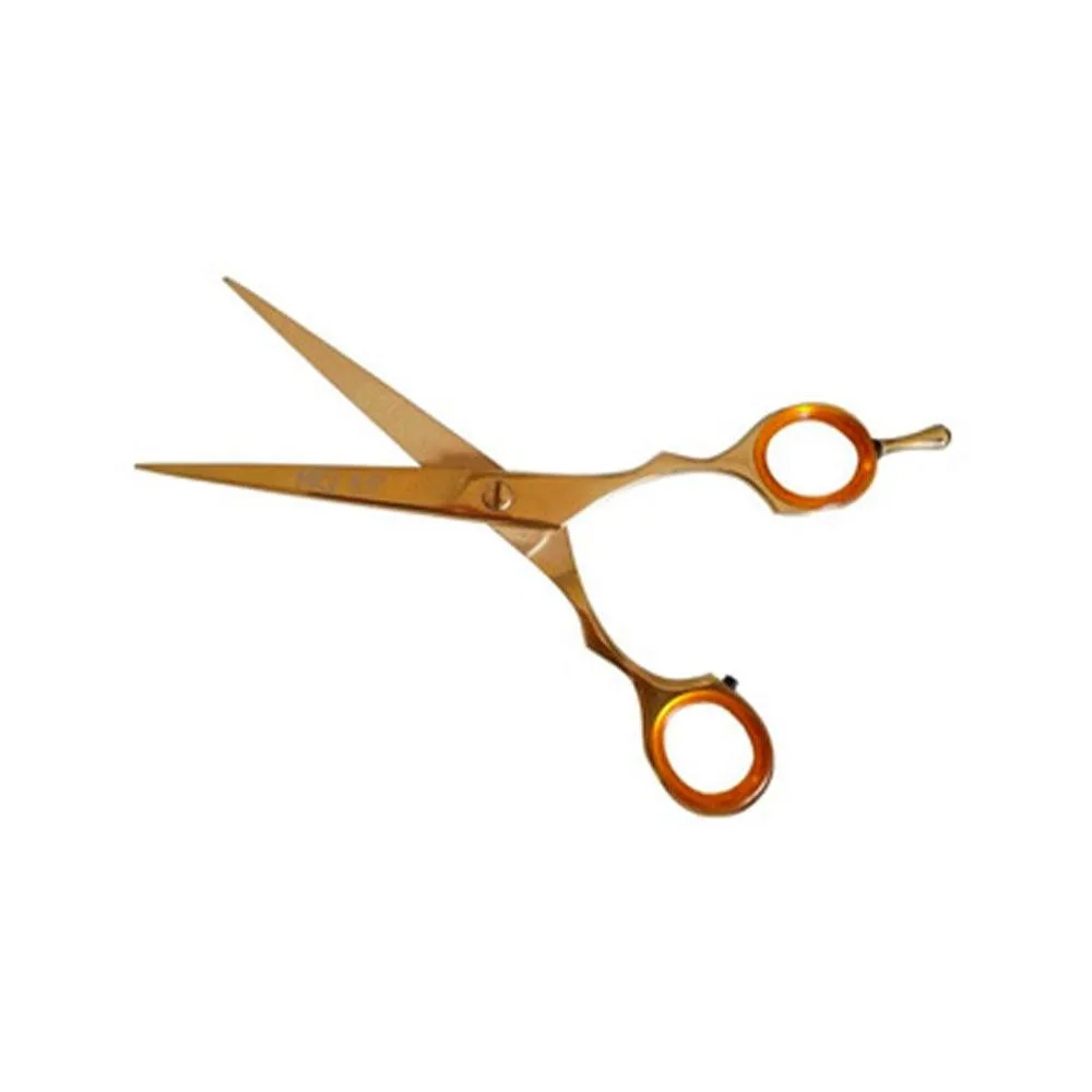 TESOURA PARA CABELO MQ PROFESSIONAL FIO NAVALHA 6.5 SAND FINISH