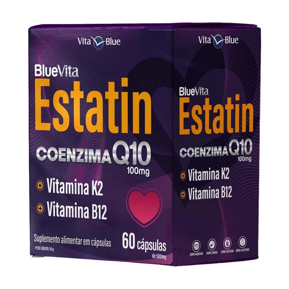 BLUE VITA ESTATIN COENZIMA Q10 VITA BLUE 60 CáPSULAS