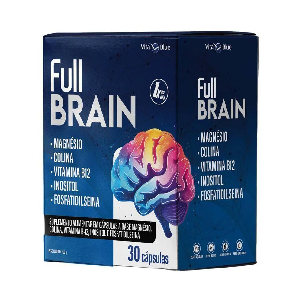 FULL BRAIN VITA BLUE 30 CáPSULAS