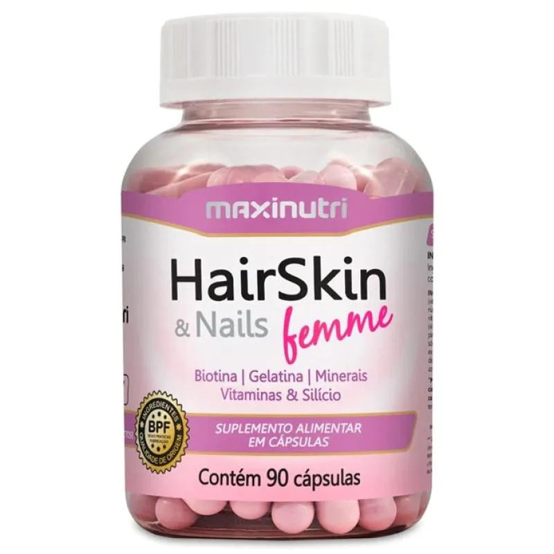 HAIRSKIN & NAILS FEMME BIOTINA MAXINUTRI 90CP
