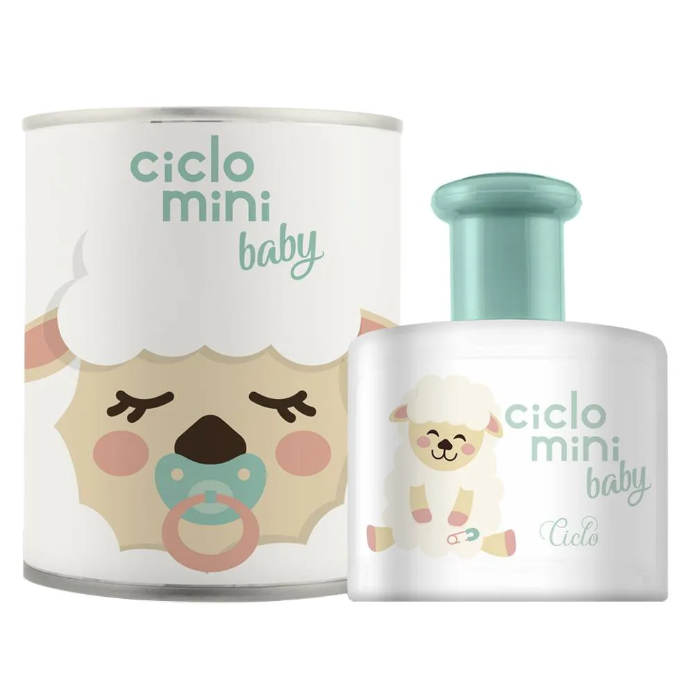 CICLO MINI BEé CICLO COSMéTICOS PERFUME INFANTIL ÁGUA DE COLôNIA 100ML Incolor