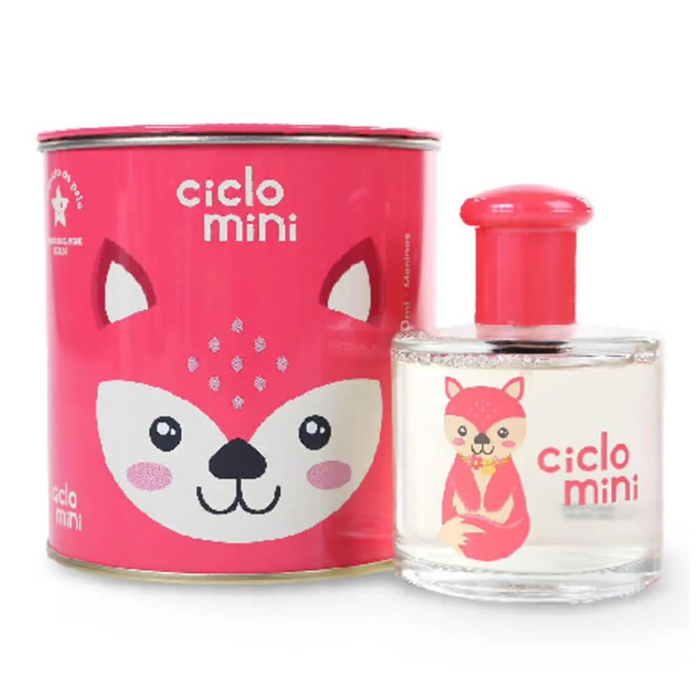 CICLO MINI RAPOSETE CICLO COSMéTICOS PERFUME INFANTIL ÁGUA DE COLôNIA - 100ML Incolor