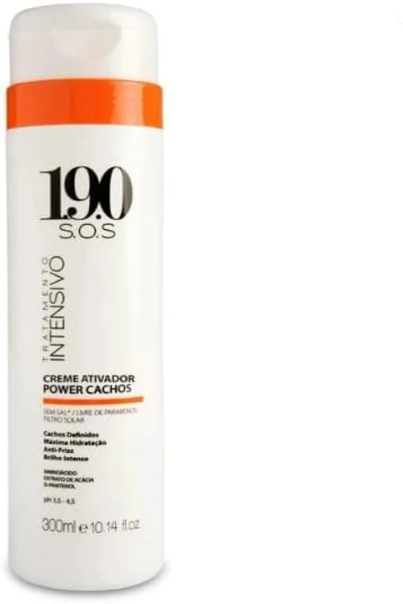 CREME ATIVADOR CAPILAR POWER CACHOS BRILHO INTENSO HIDRATANTE THERAPY