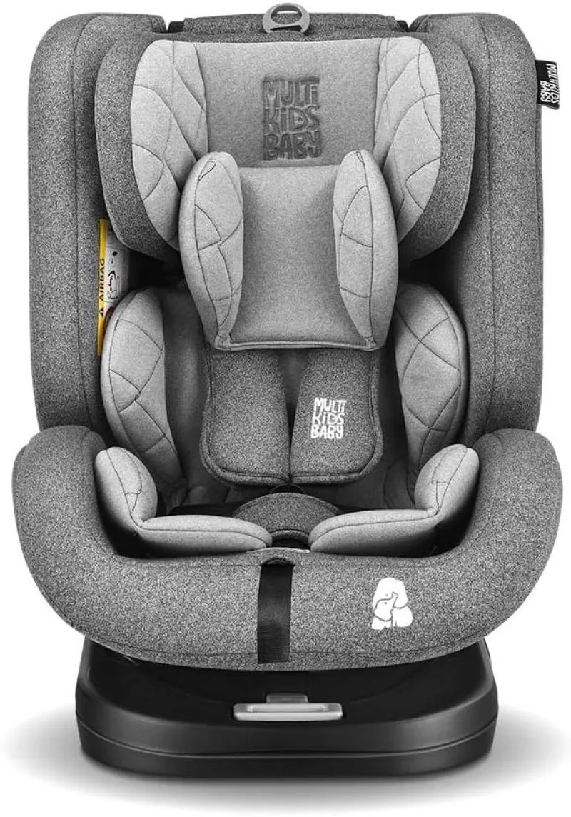 MULTIKIDS BABY CADEIRA PARA AUTO ARTEMIS 0-36KG ISOFIX 360° CINZA – BB434