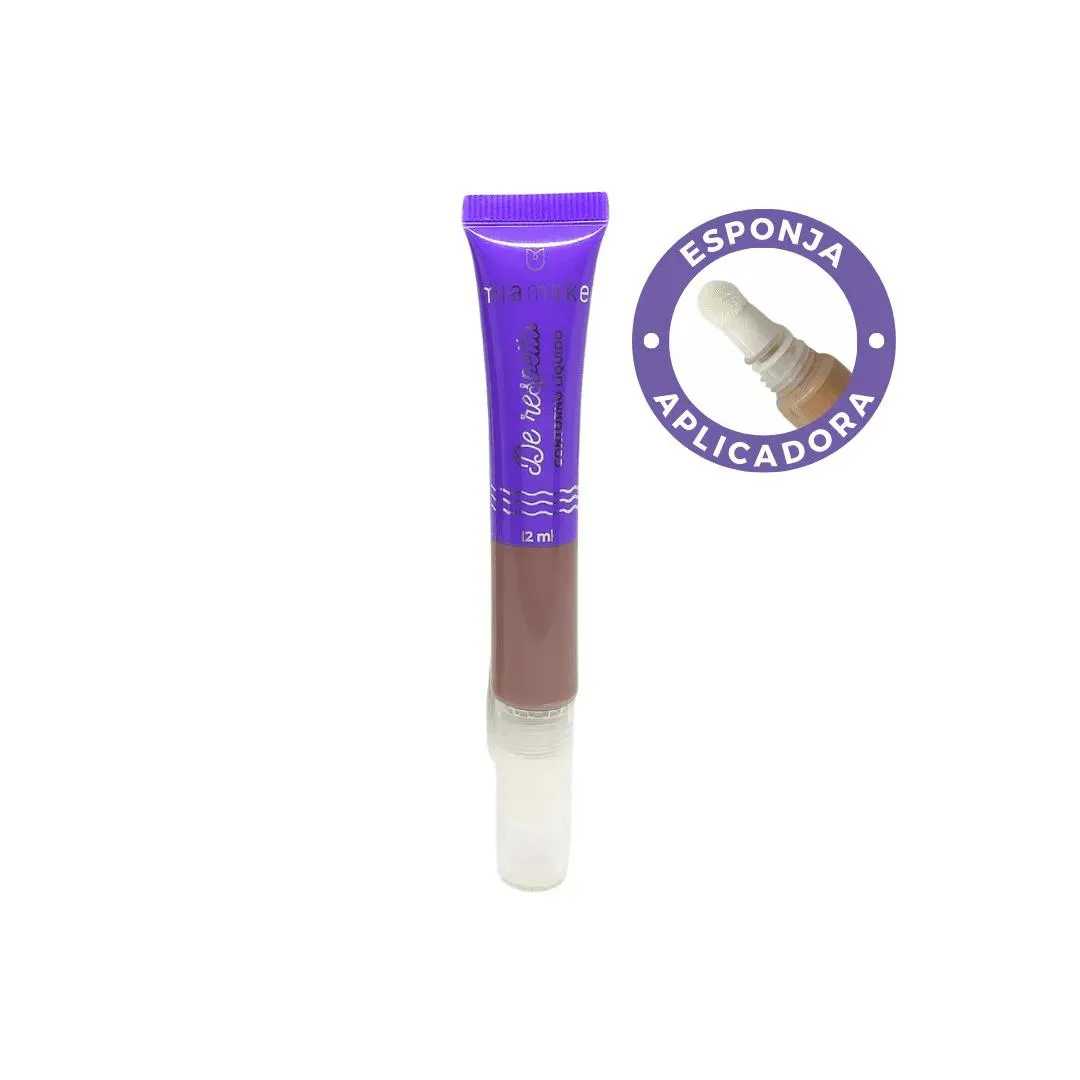 CONTORNO LíQUIDO COM APLICADOR MIA MAKE COR Escura