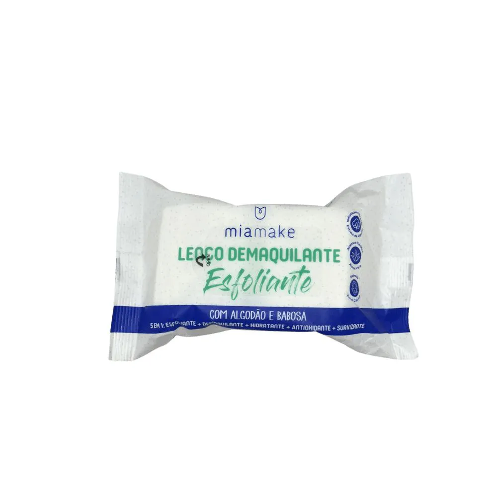 LENçO DEMAQUILANTE ESFOLIANTE MIA MAKE
