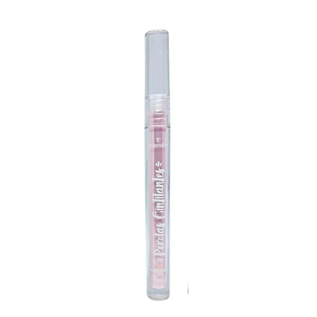 SOMBRA LíQUIDA PéROLAS CINTILANTES MIA MAKE COR 01 Rosinha