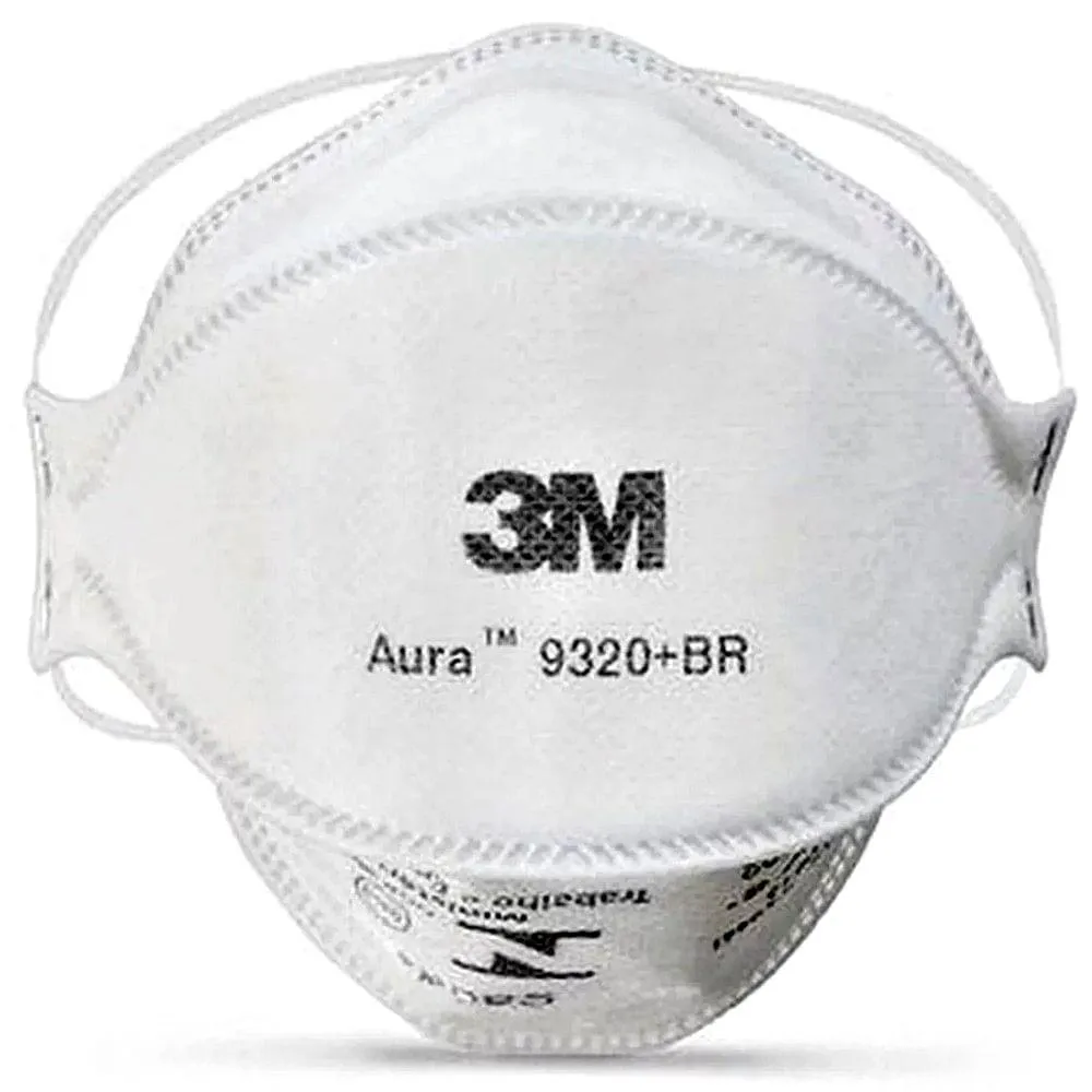 MáSCARA RESPIRADOR AURA 3M PFF2 9320 BR - UNIDADE
