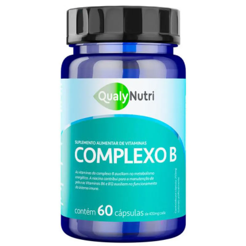 COMPLEXO B QUALY NUTRI C/60 CáPSULAS