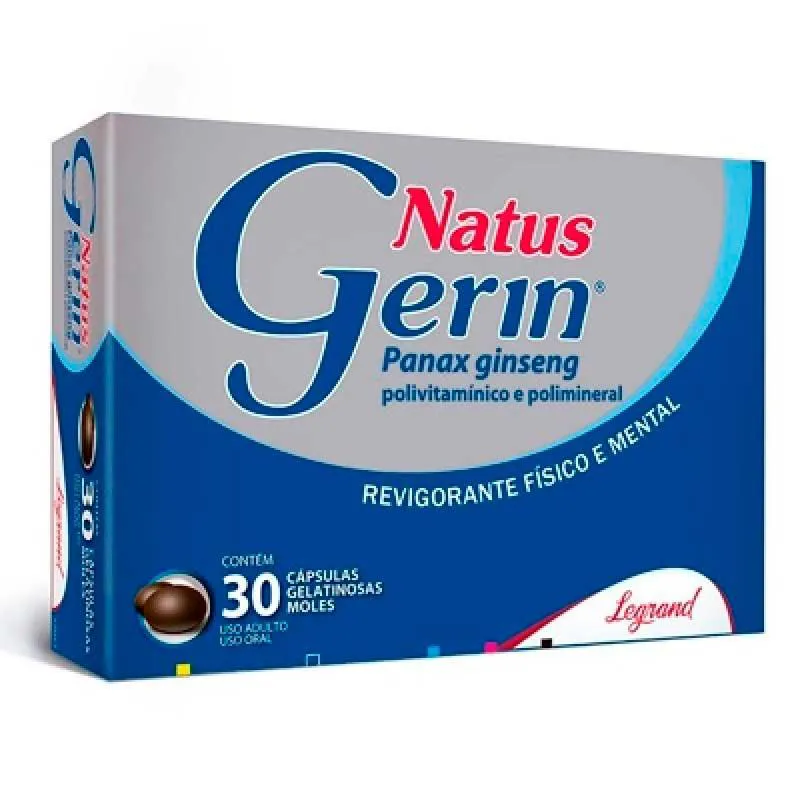 NATUS GERIN C/30 CáPSULAS MOLES