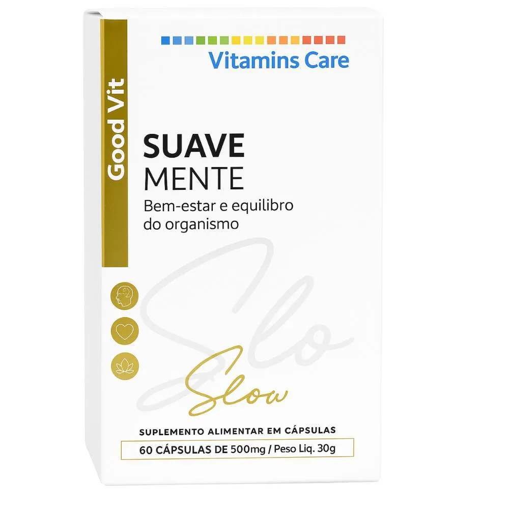 SUAVE MENTE SLOW C/60 CáPSULAS - GOOD VIT