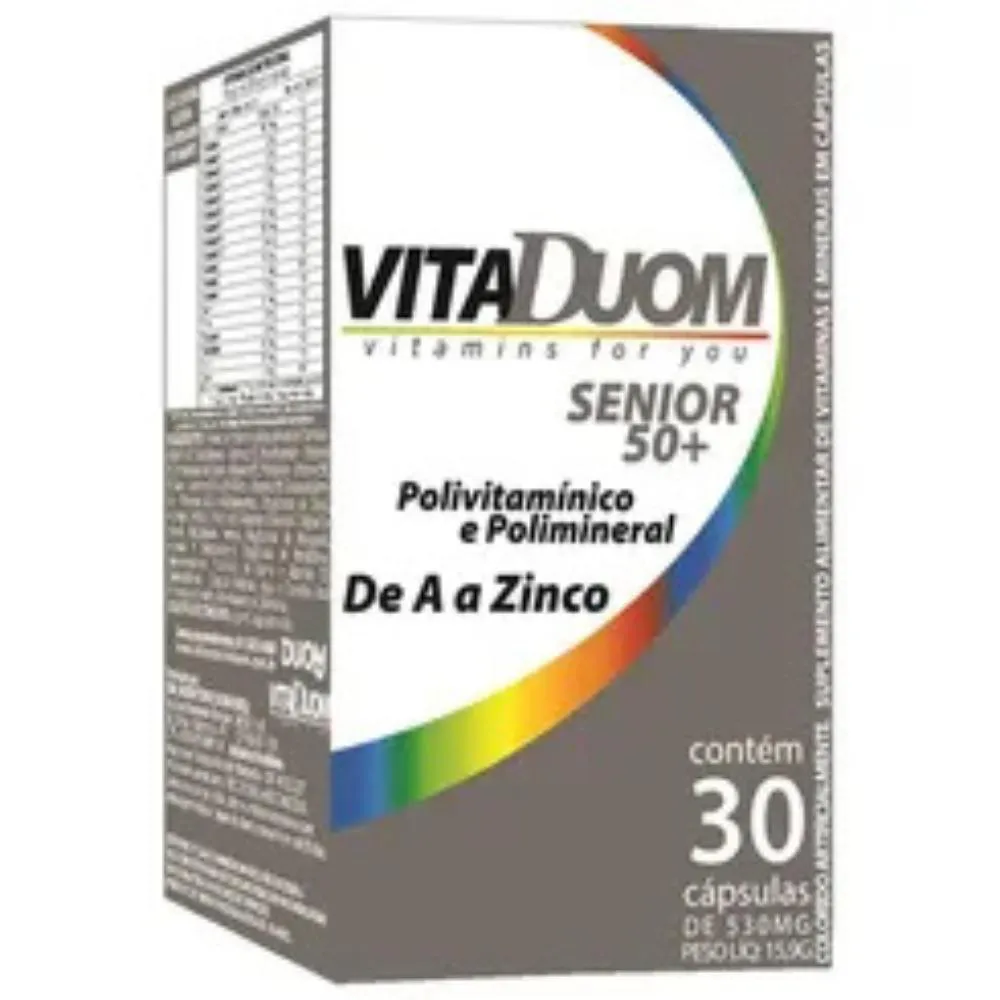 VITA DUOM SENIOR +50 C/30 CáPSULAS